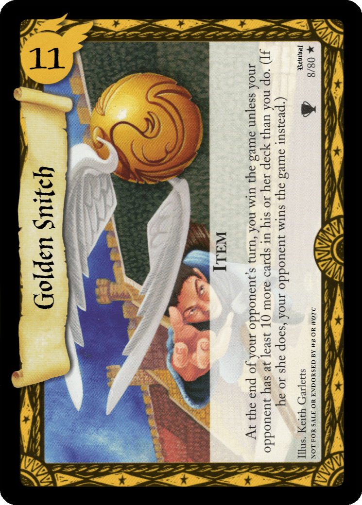 Golden Snitch card